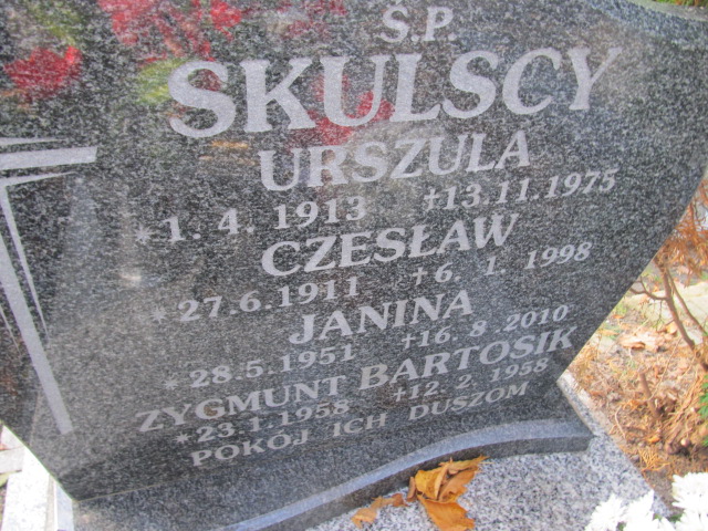 Urszula Skulska 1913 Lewin Brzeski - Grobonet - Wyszukiwarka osób pochowanych