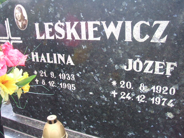 Józef Leśkiewicz 1920 Lewin Brzeski - Grobonet - Wyszukiwarka osób pochowanych