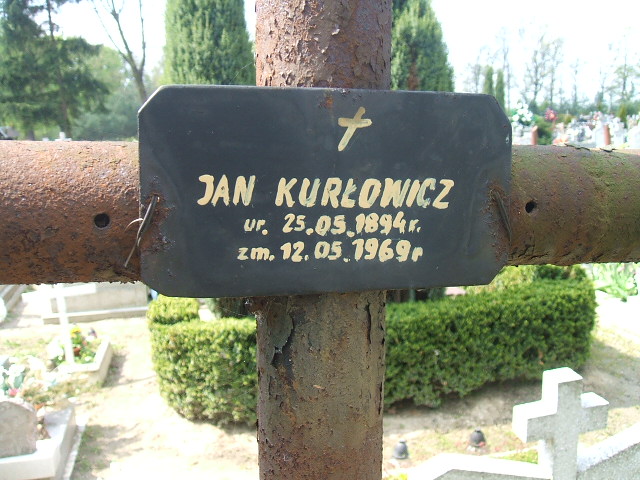 Jan Kurłowicz 1894 Lewin Brzeski - Grobonet - Wyszukiwarka osób pochowanych