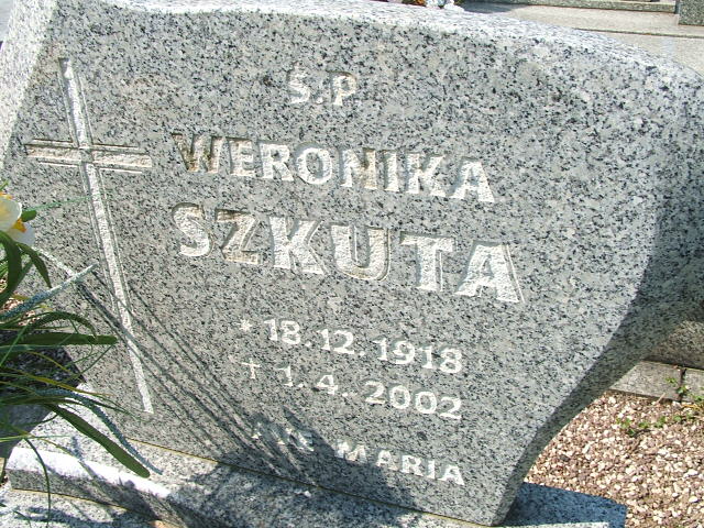 Weronika Szkuta 1918 Lewin Brzeski - Grobonet - Wyszukiwarka osób pochowanych