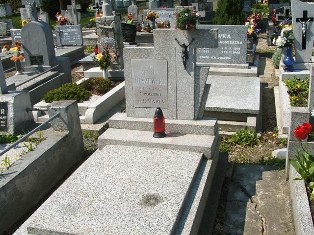 Zenon Olszewski 1892 Lewin Brzeski - Grobonet - Wyszukiwarka osób pochowanych