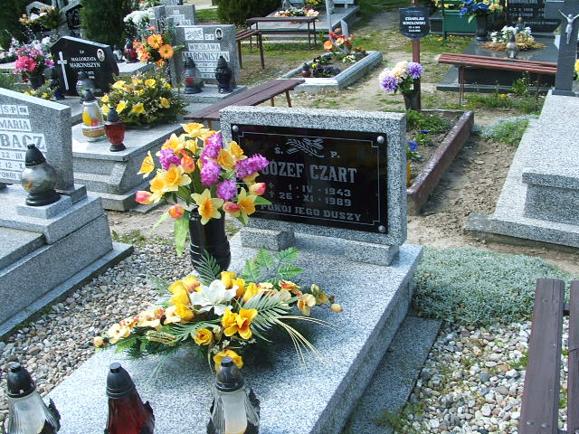 Józef Czart 1943 Lewin Brzeski - Grobonet - Wyszukiwarka osób pochowanych