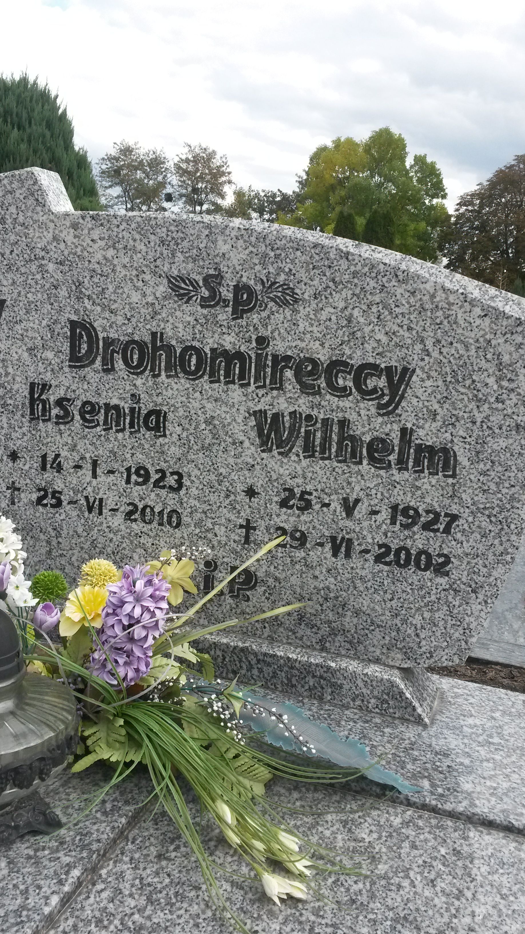 Wilhelm Drohomirecki 1927 Lewin Brzeski - Grobonet - Wyszukiwarka osób pochowanych