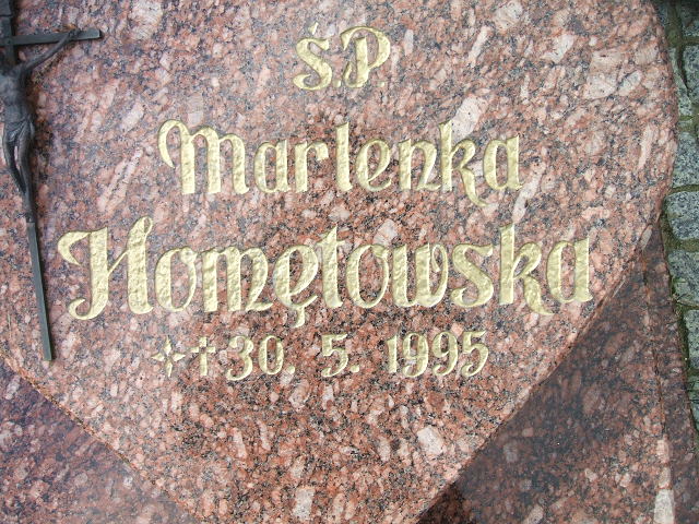 Marlena Homętowska 1995 Lewin Brzeski - Grobonet - Wyszukiwarka osób pochowanych