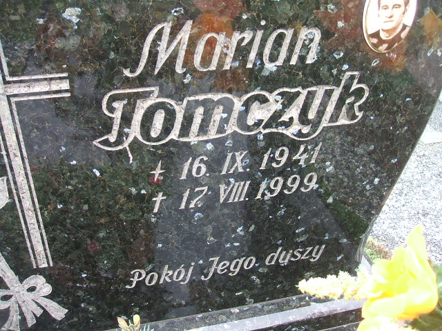 Marian Tomczyk 1941 Lewin Brzeski - Grobonet - Wyszukiwarka osób pochowanych