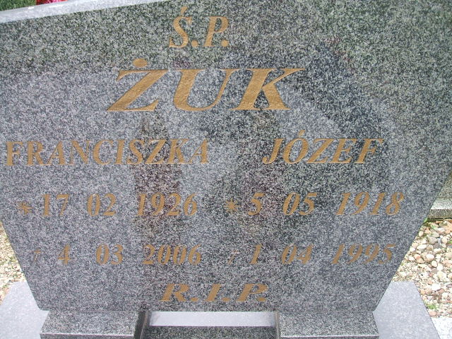 Józef Żuk 1918 Lewin Brzeski - Grobonet - Wyszukiwarka osób pochowanych