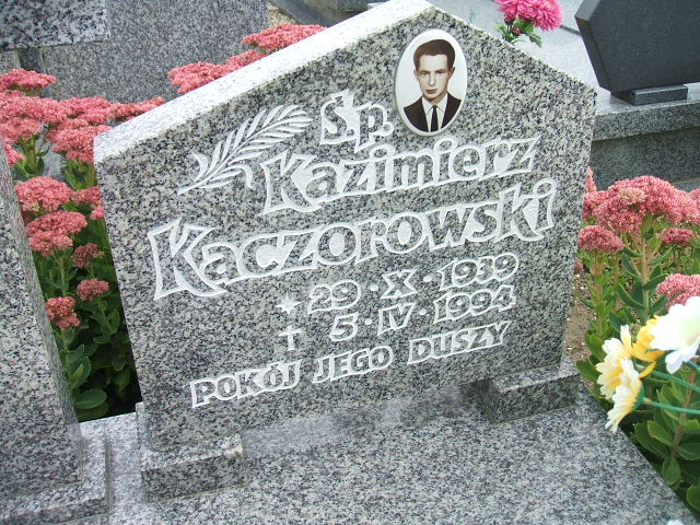 Kazimierz Kaczorowski 1939 Lewin Brzeski - Grobonet - Wyszukiwarka osób pochowanych