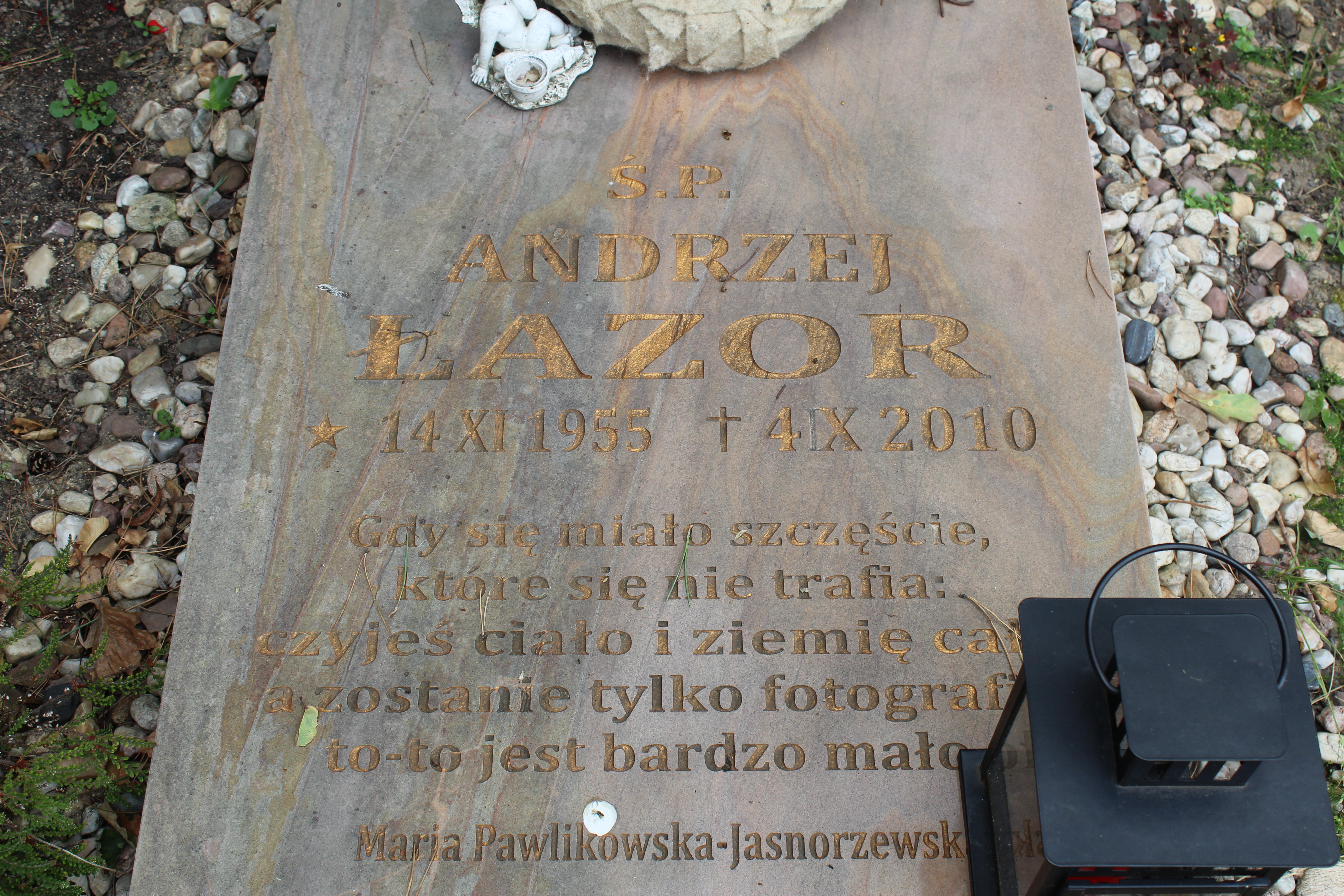 Andrzej Łazor 1955 Lewin Brzeski - Grobonet - Wyszukiwarka osób pochowanych