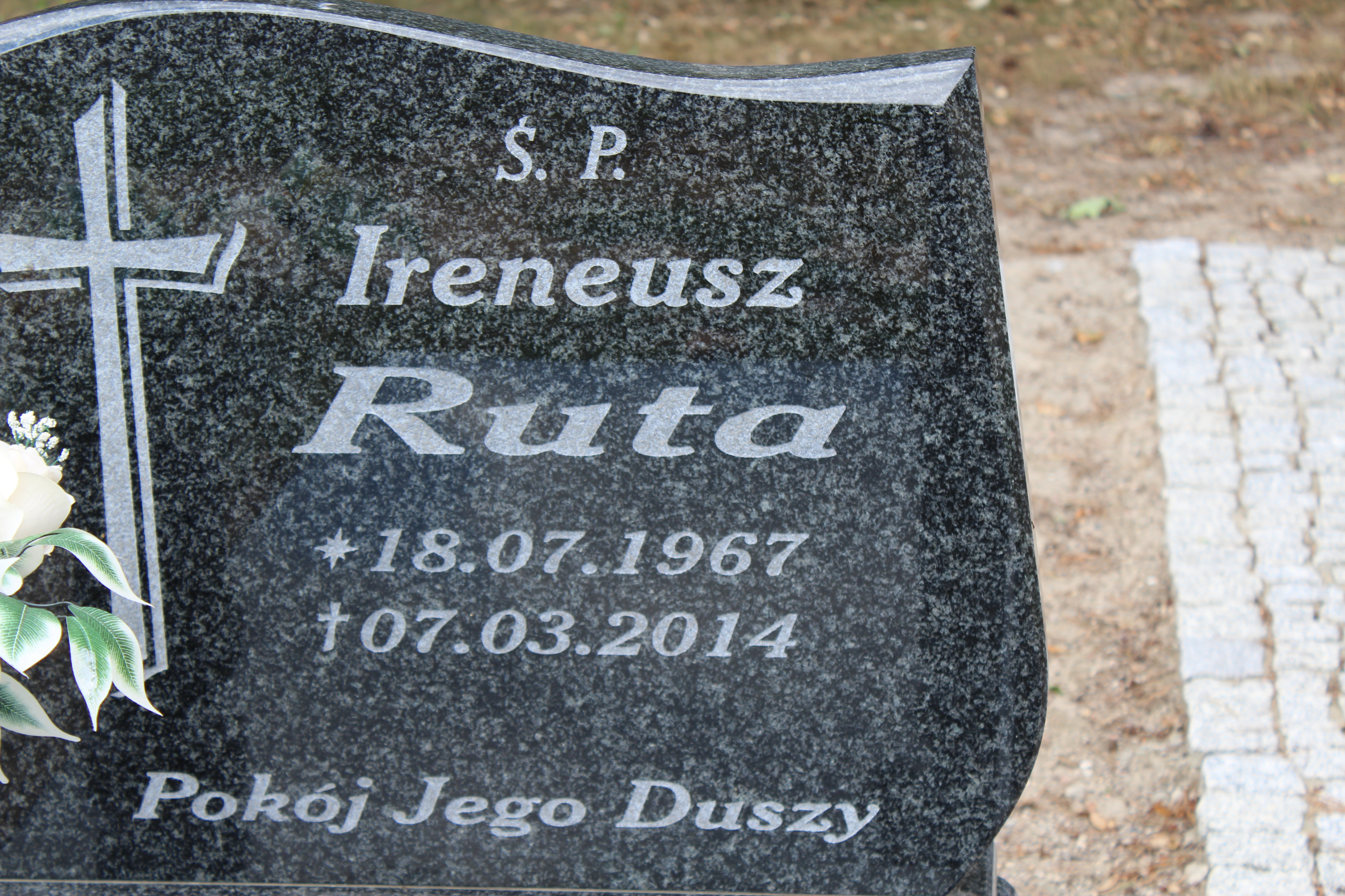 Ireneusz Ruta 1967 Lewin Brzeski - Grobonet - Wyszukiwarka osób pochowanych