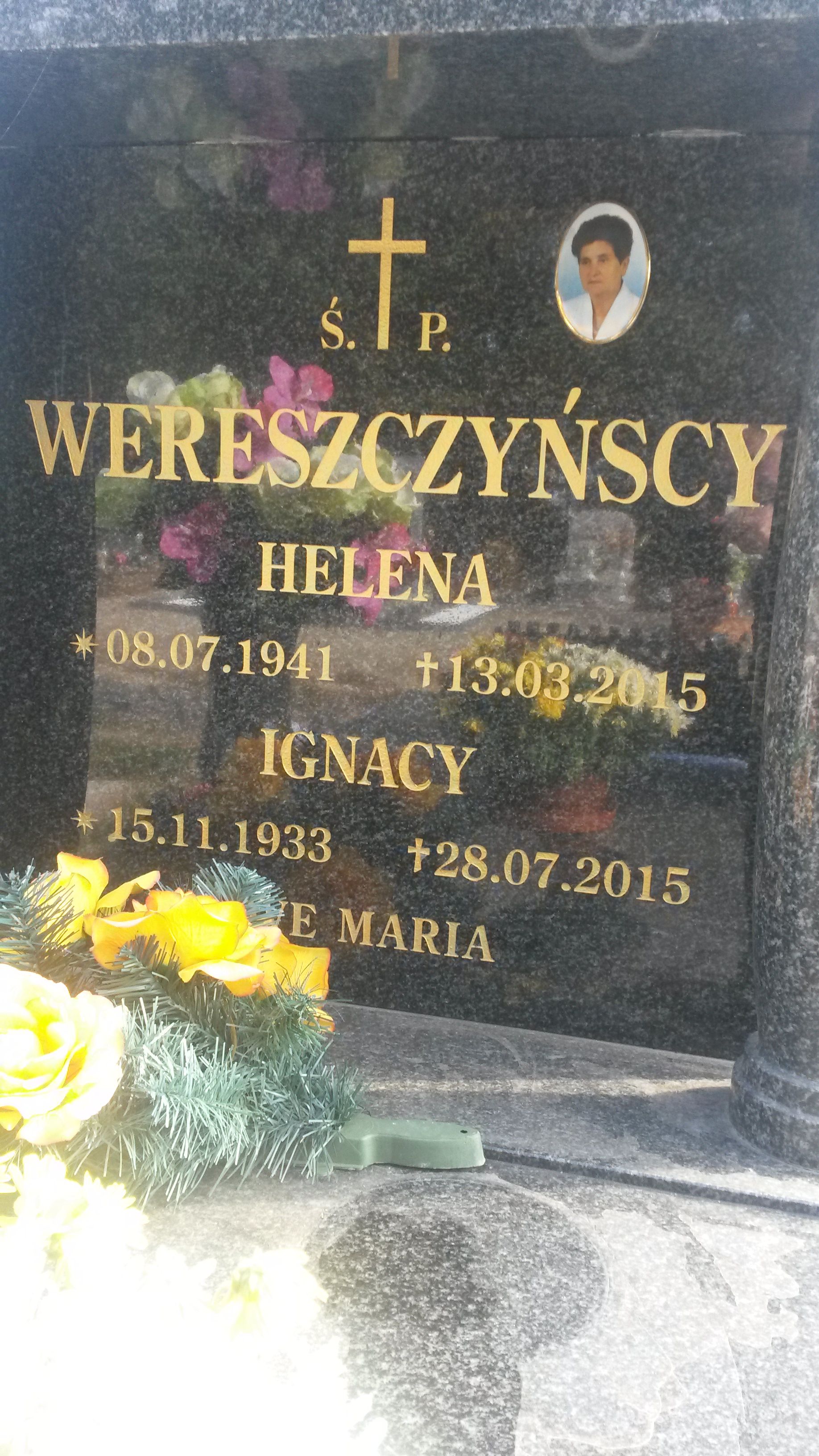Grób Helena Wereszczyńska